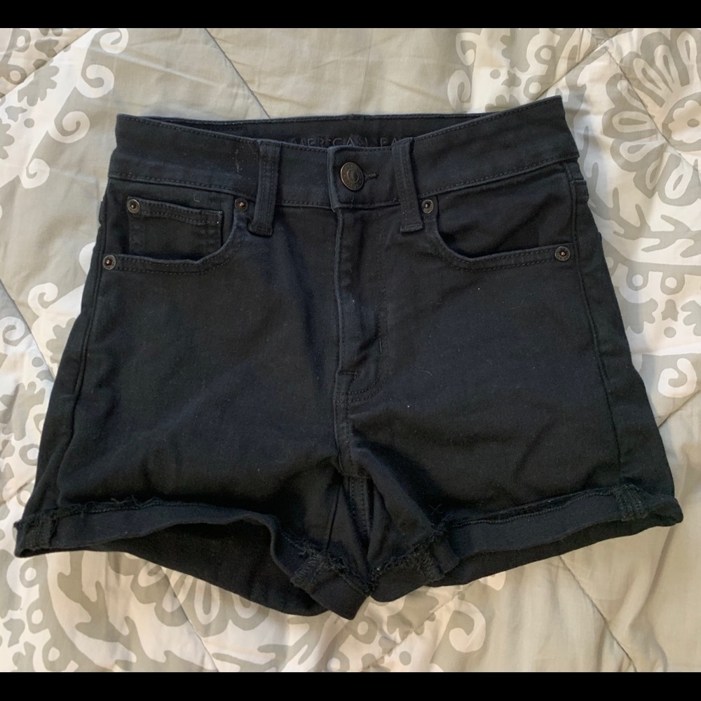 American Eagle black shorts